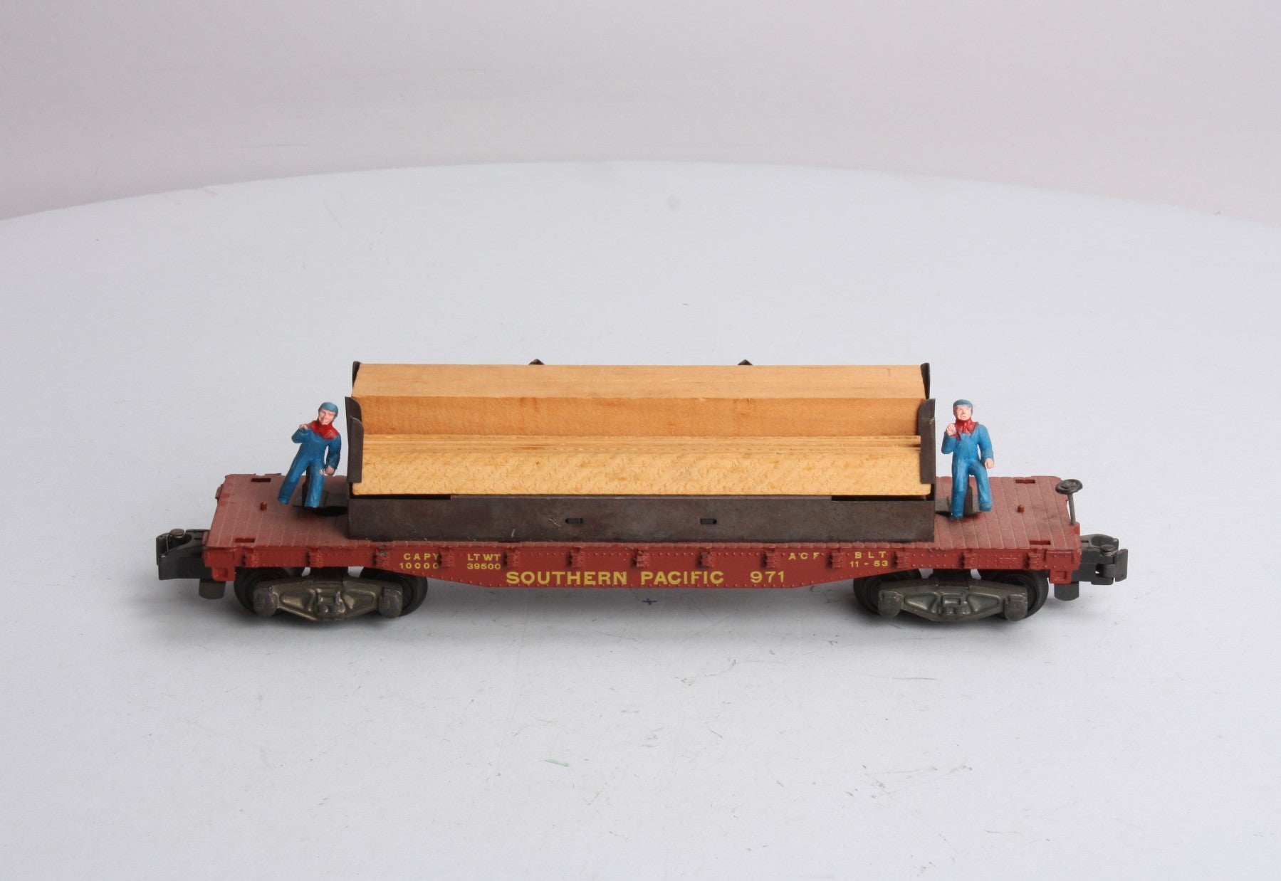 American Flyer 971 Vintage S Southern Pacific Lumber Unloading Car