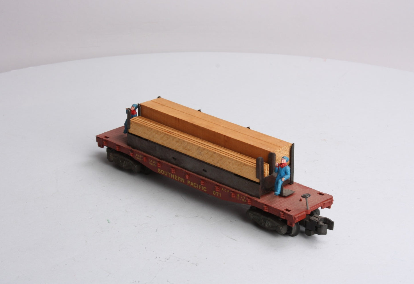 American Flyer 971 Vintage S Southern Pacific Lumber Unloading Car