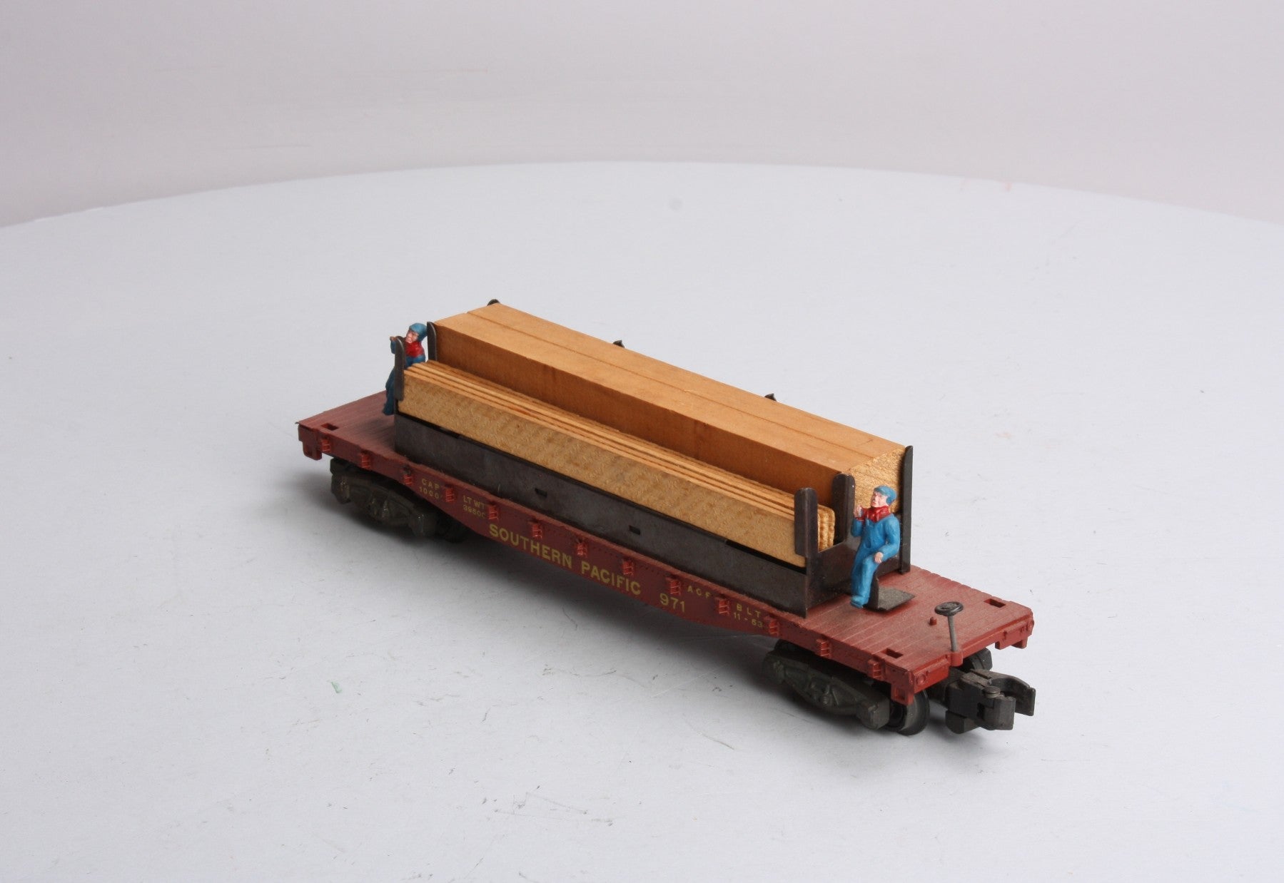 American Flyer 971 Vintage S Southern Pacific Lumber Unloading Car