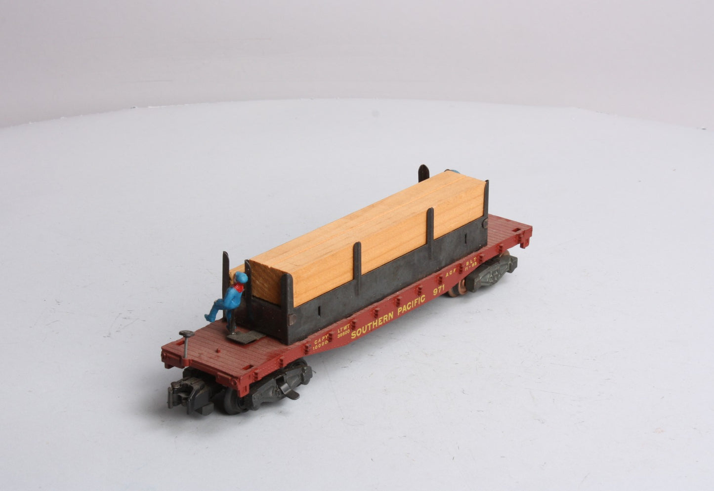 American Flyer 971 Vintage S Southern Pacific Lumber Unloading Car
