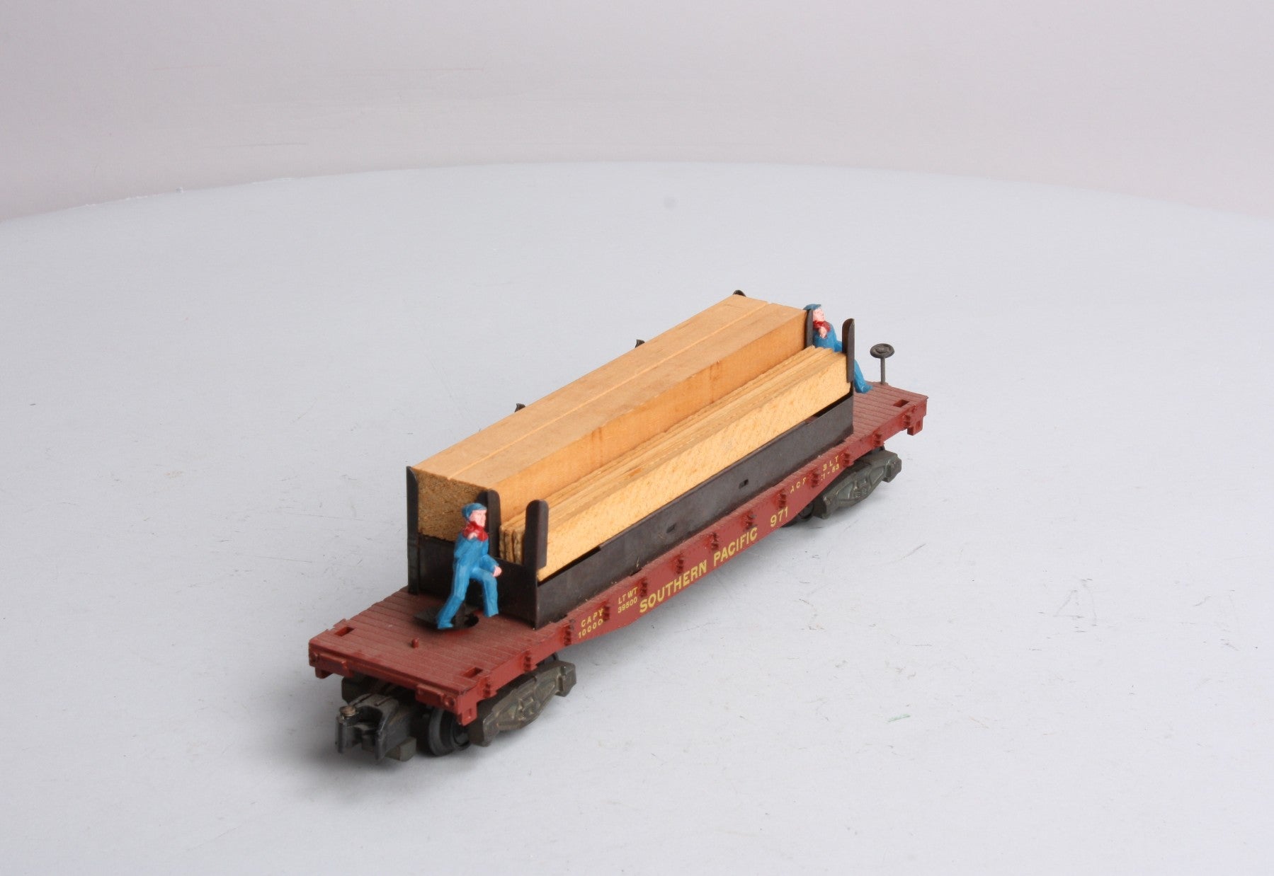 American Flyer 971 Vintage S Southern Pacific Lumber Unloading Car
