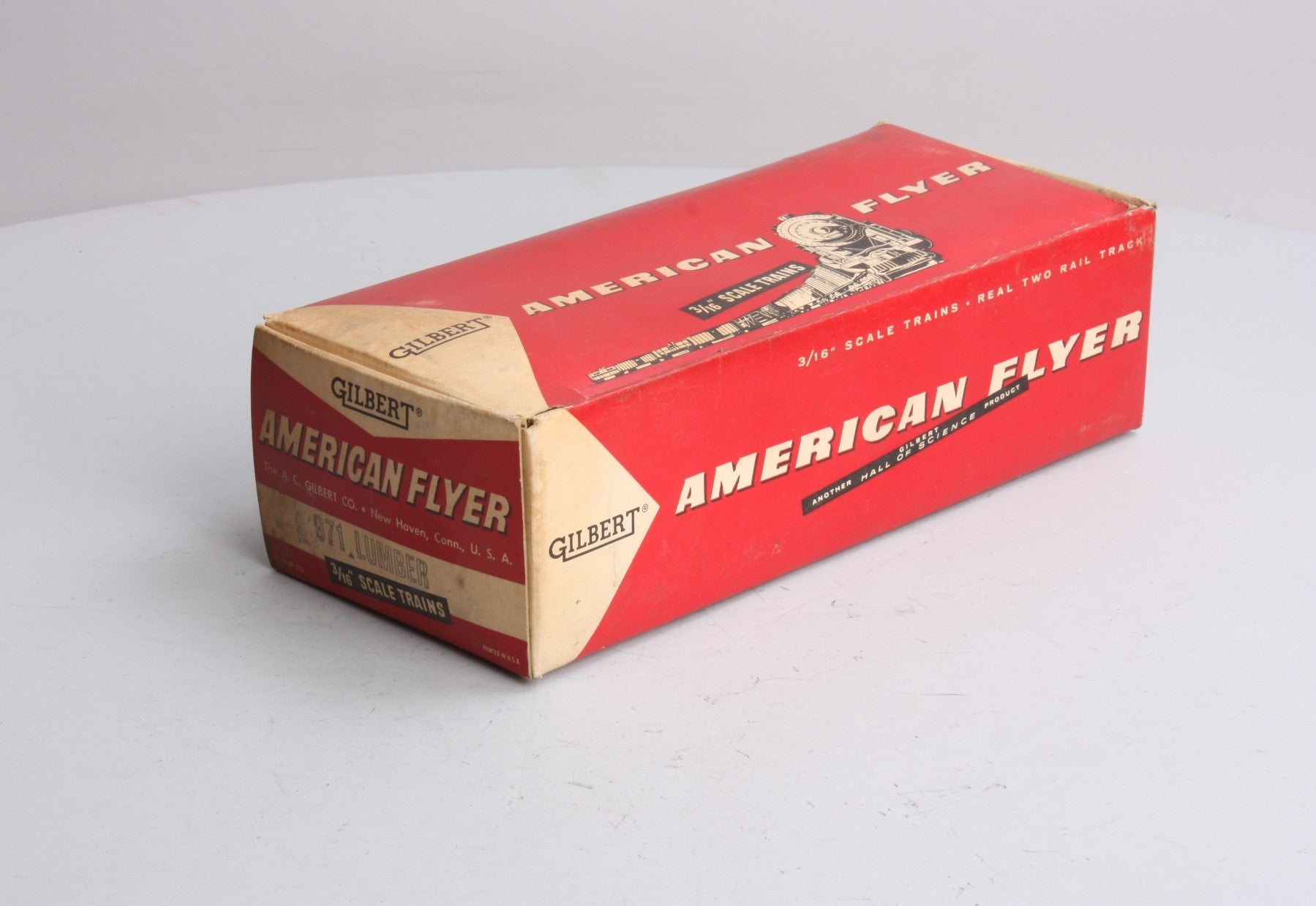 American Flyer 971 Vintage S Southern Pacific Lumber Unloading Car