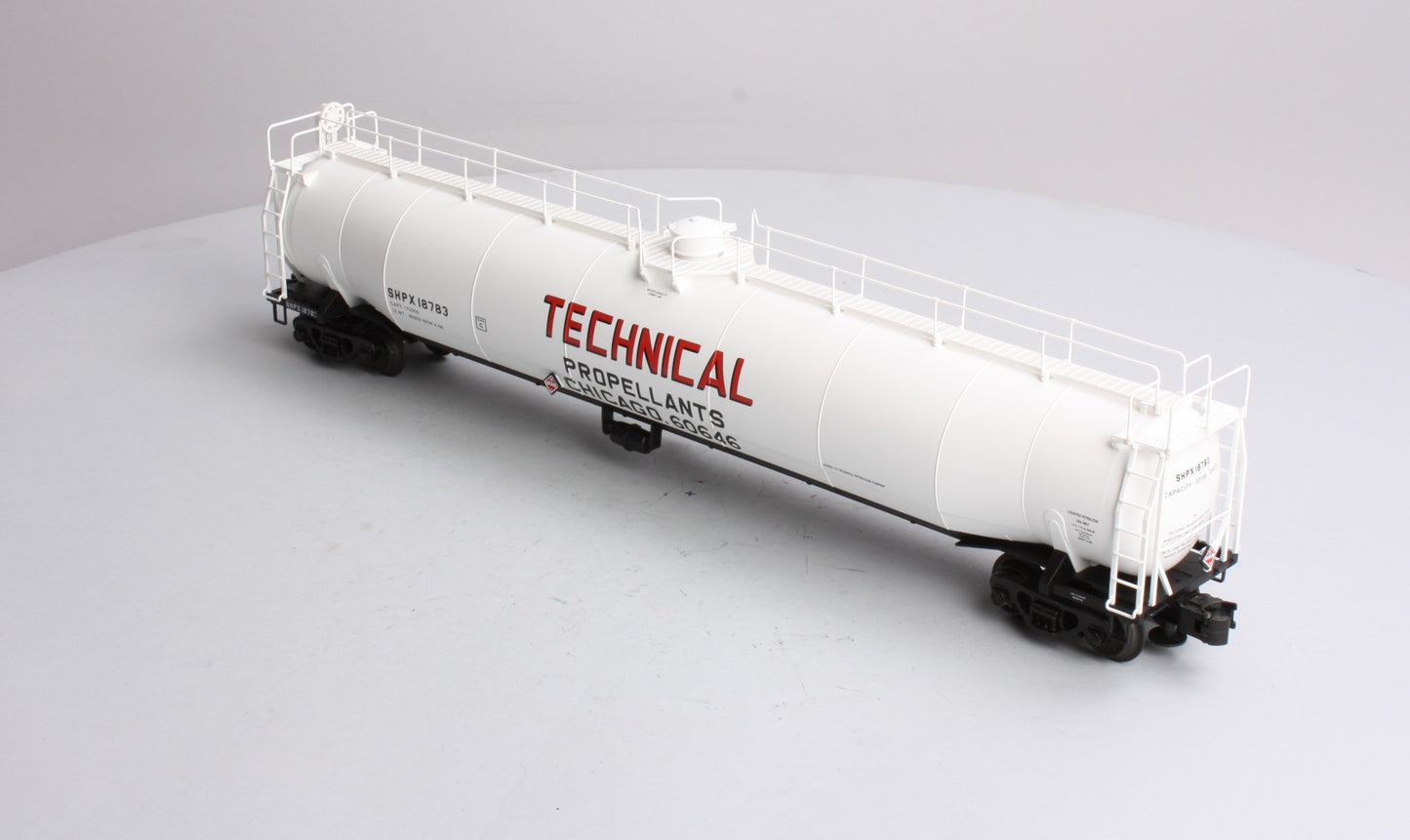 Atlas 6405-1 O Technical Propellants SHPX ACF 33K Gallon Tank Car #18783 -3 Rail