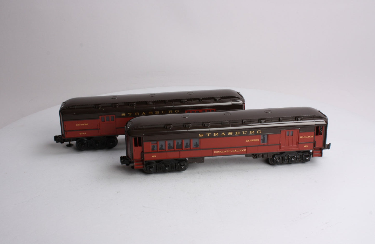 Lionel 6-35211 O Gauge Strasburg Passenger Car (Set of 2)