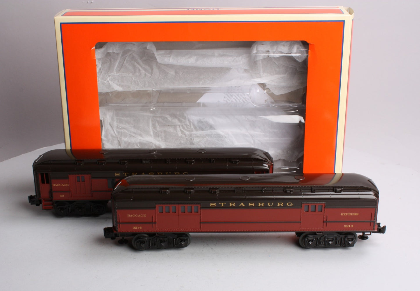 Lionel 6-35211 O Gauge Strasburg Passenger Car (Set of 2)