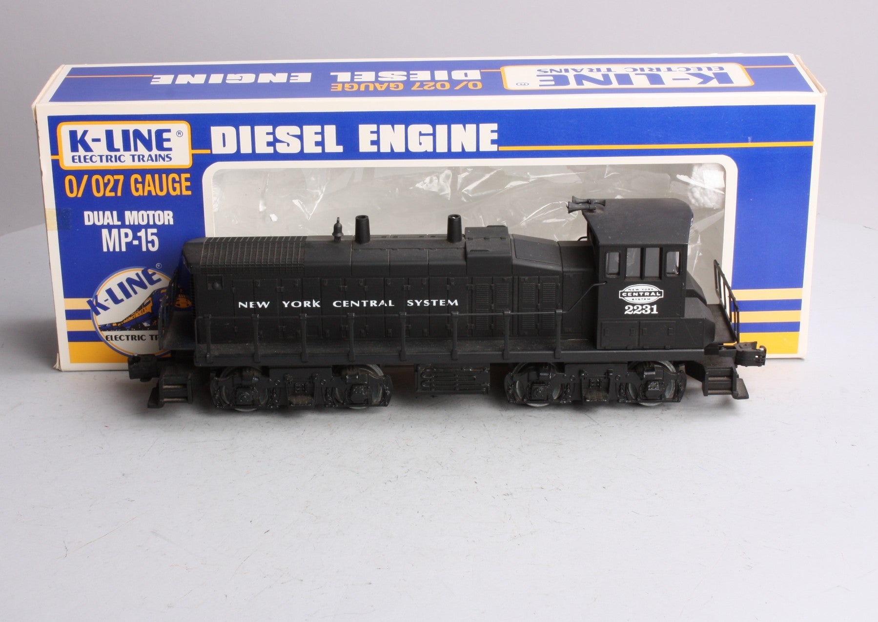 K-Line K2231 O New York Central MP15 Diesel Switcher #2231 – Trainz