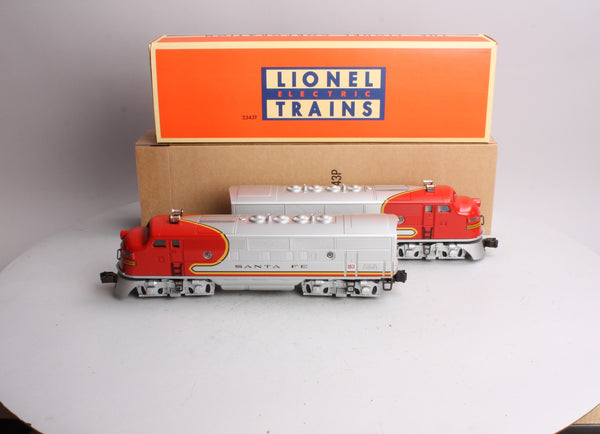 Lionel 6-38312 O Gauge Santa Fe F-3 AA Twin Diesel Locomotive Set
