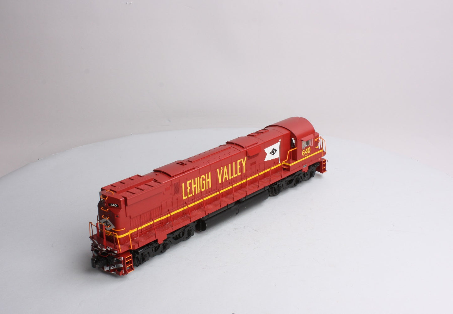 Atlas 13372 O Lehigh Valley C628 Diesel Locomotive w/ TMCC #640 - 3 Rail