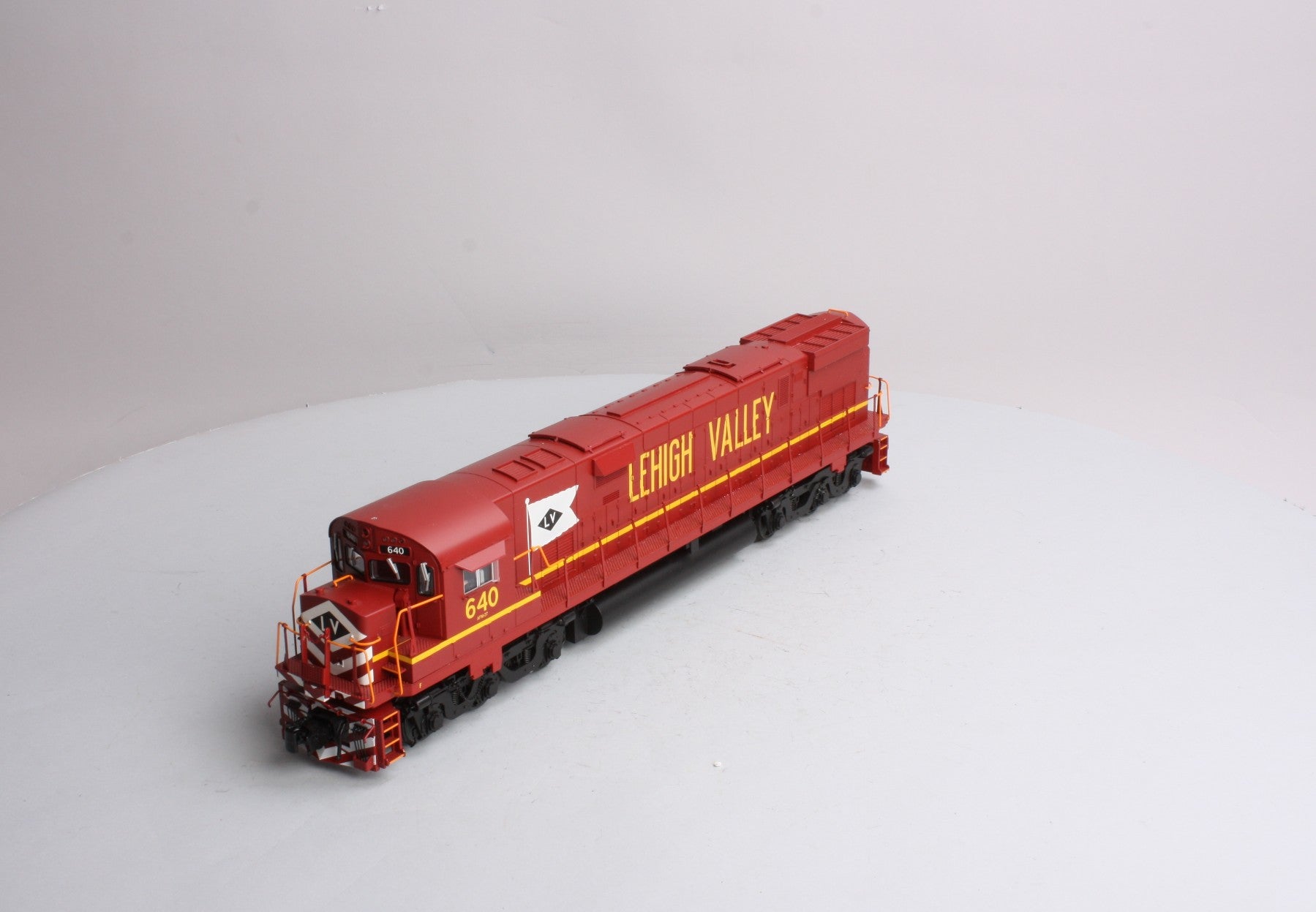 Atlas 13372 O Lehigh Valley C628 Diesel Locomotive w/ TMCC #640 - 3 Rail