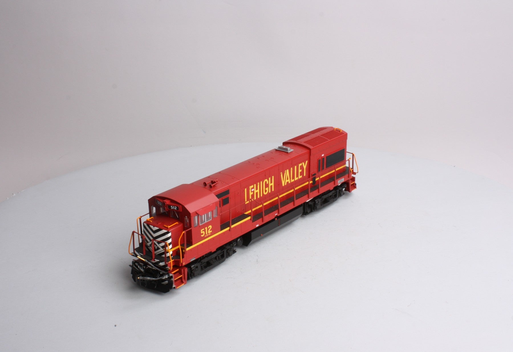 Atlas 20031004 O Lehigh Valley U23B 3-Rail Locomotive with TMCC #512