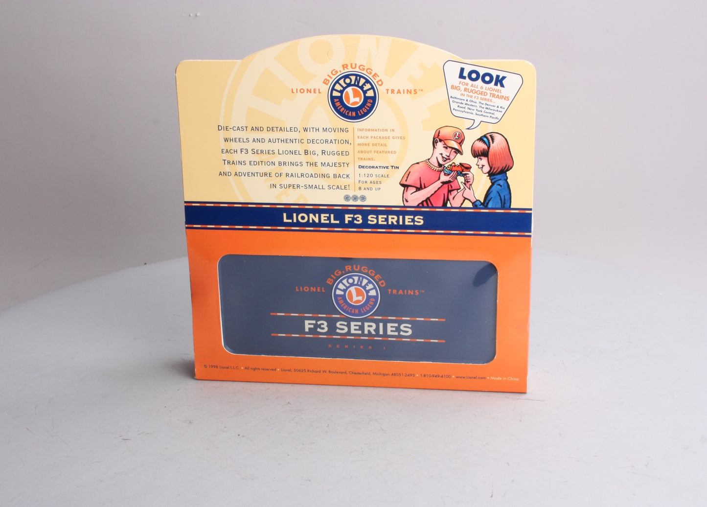 Lionel 91004 1:120 Scale Diecast Pennsylvania F3 Model Diesel Locomotive