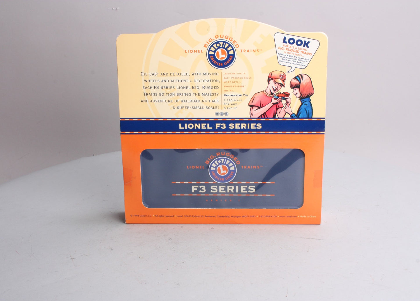 Lionel 91007 1:120 Die-Cast Baltimore & Ohio F3 Model Diesel Locomotive