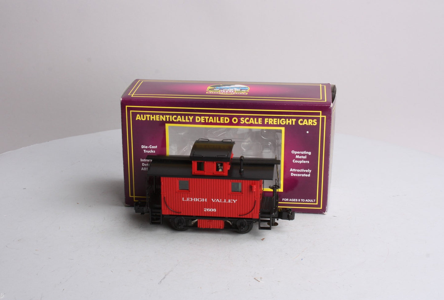 MTH 20-91270 Lehigh Valley Bobber Caboose V2