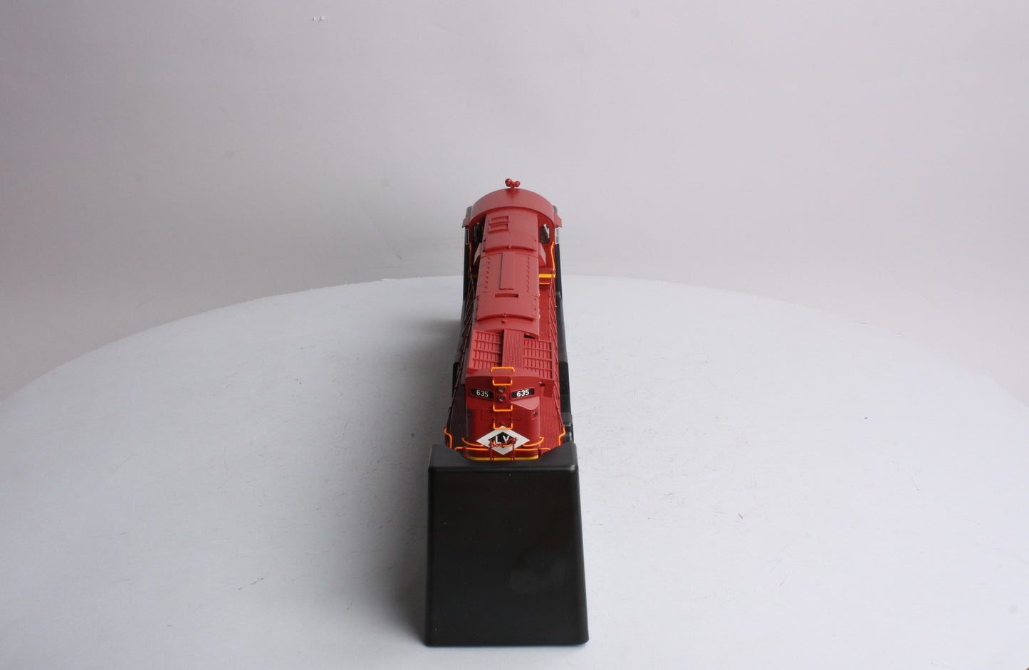 Atlas 1337-1 O Lehigh Valley C628 Powered Diesel Locomotive w/TMCC #635