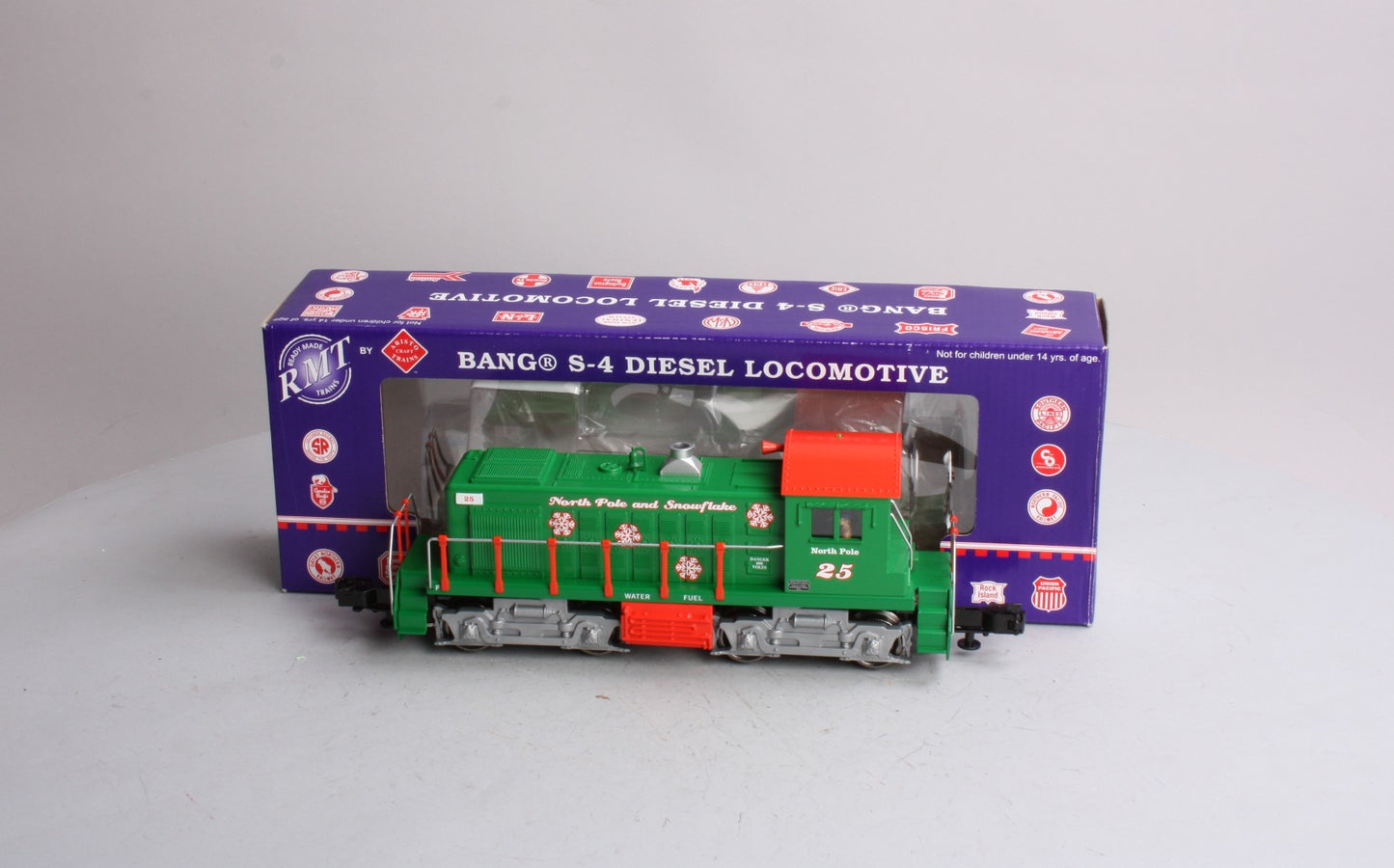 RMT 92350 O North Pole and Snowflake S-4 Diesel Switcher #25