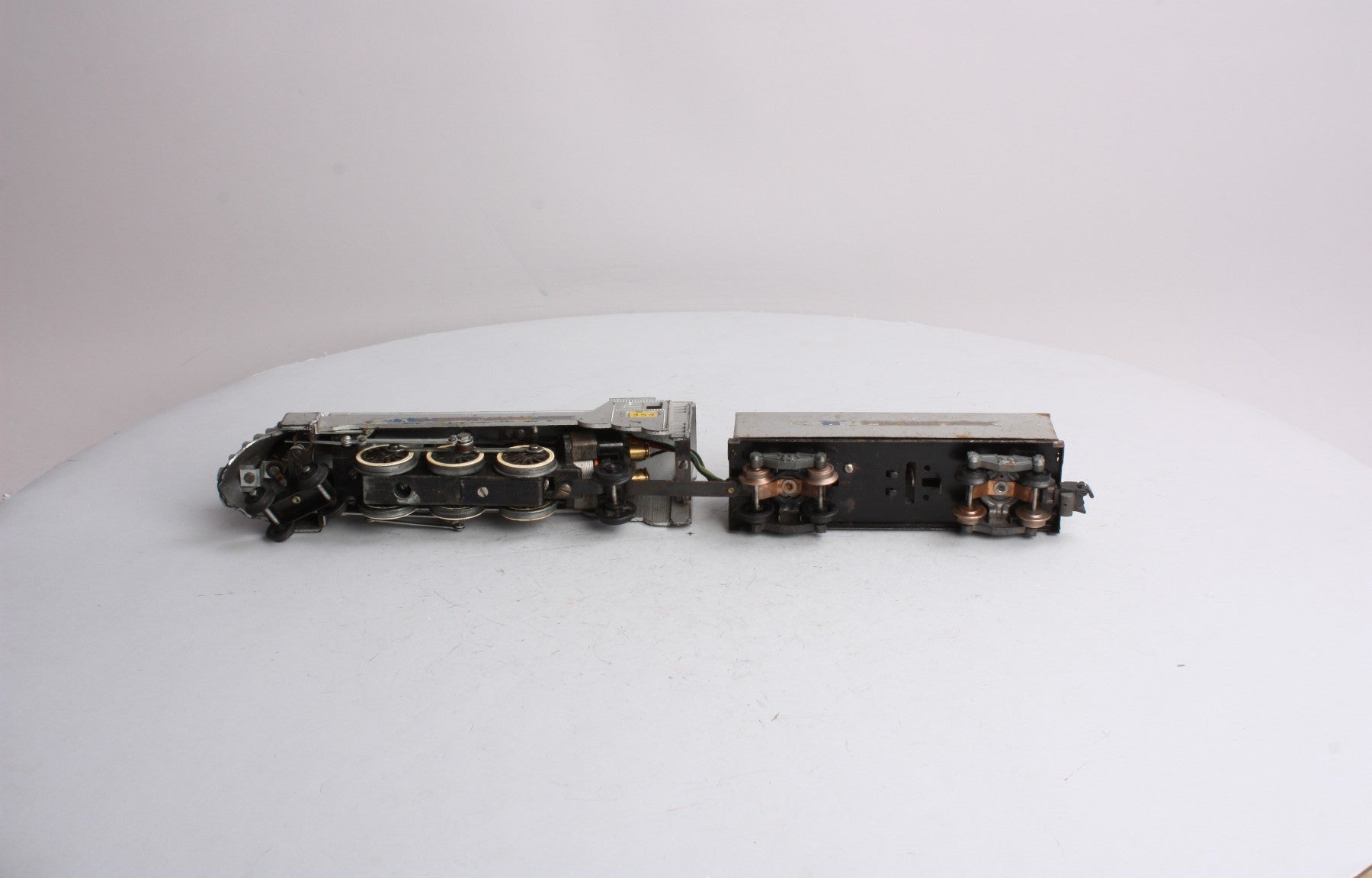American Flyer 354 4-6-2 S Chrome Torpedo Silver Bullet Locomotive & Tender