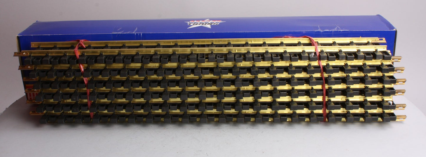 USA Trains R81060 G 24'' Brass Rail Straight Track (12)