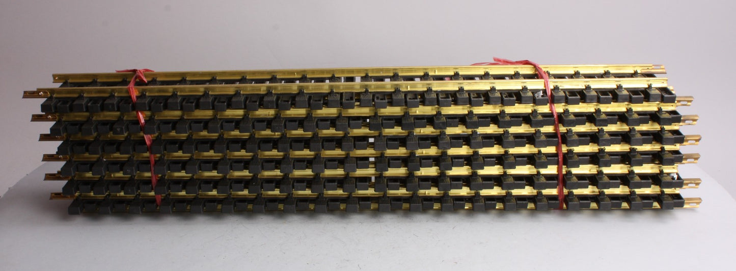 USA Trains R81060 G 24'' Brass Rail Straight Track (12)