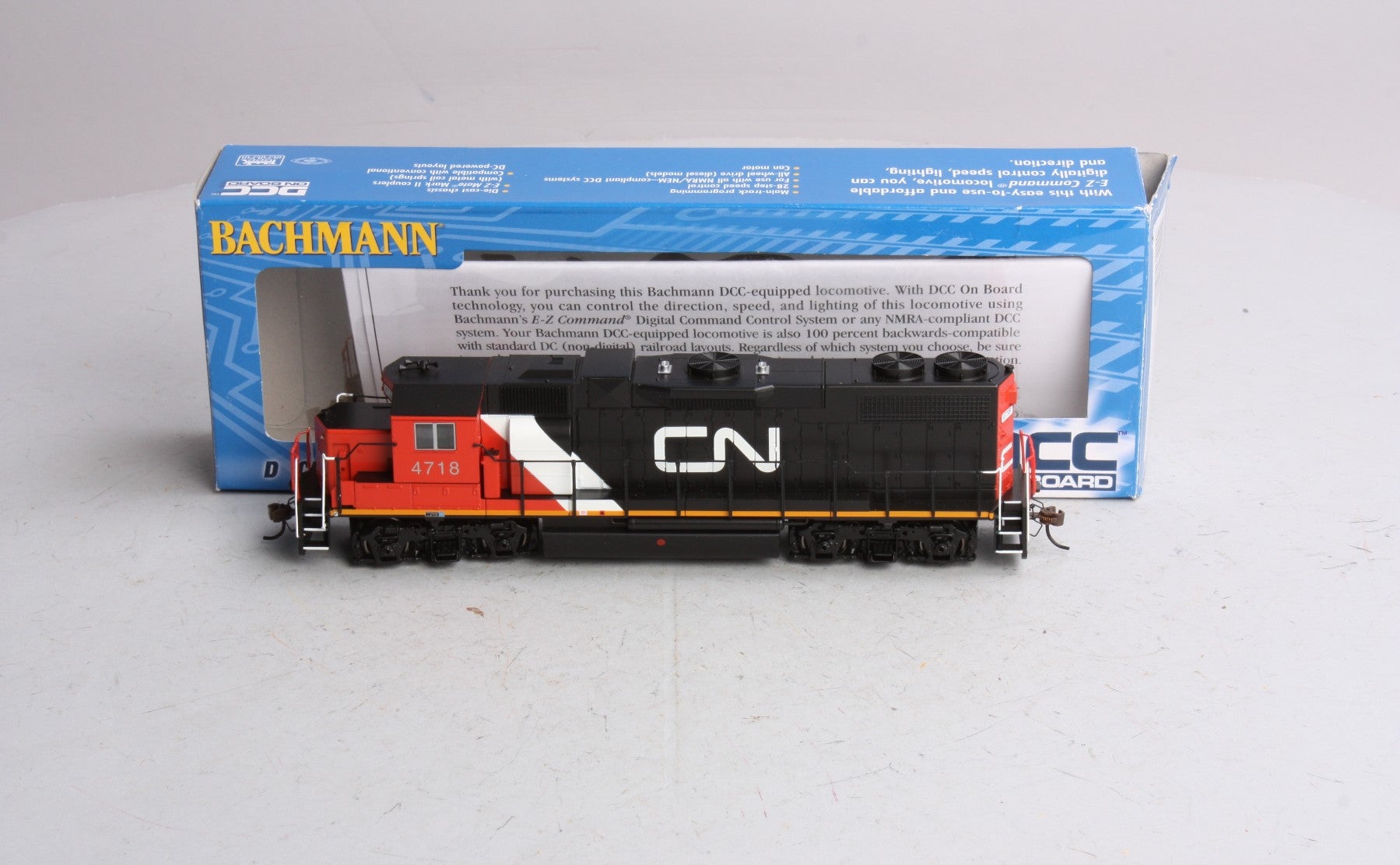 Bachmann 61111 Canadian National GP38-2 Diesel Engine #4721 with DCC