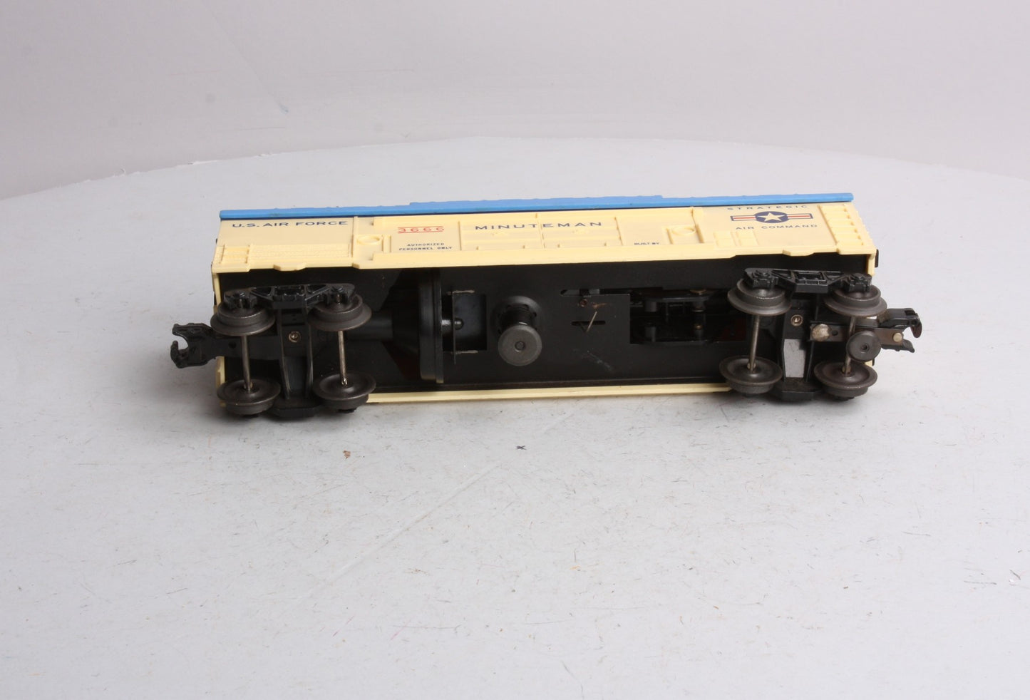 Lionel 3666 Vintage O Gauge USAF Minuteman Missile Car w/ Cannon - RARE