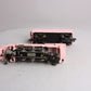 Lionel 2037-500 Vintage O Girls 2-6-4 Pink Steam Locomotive and Tender