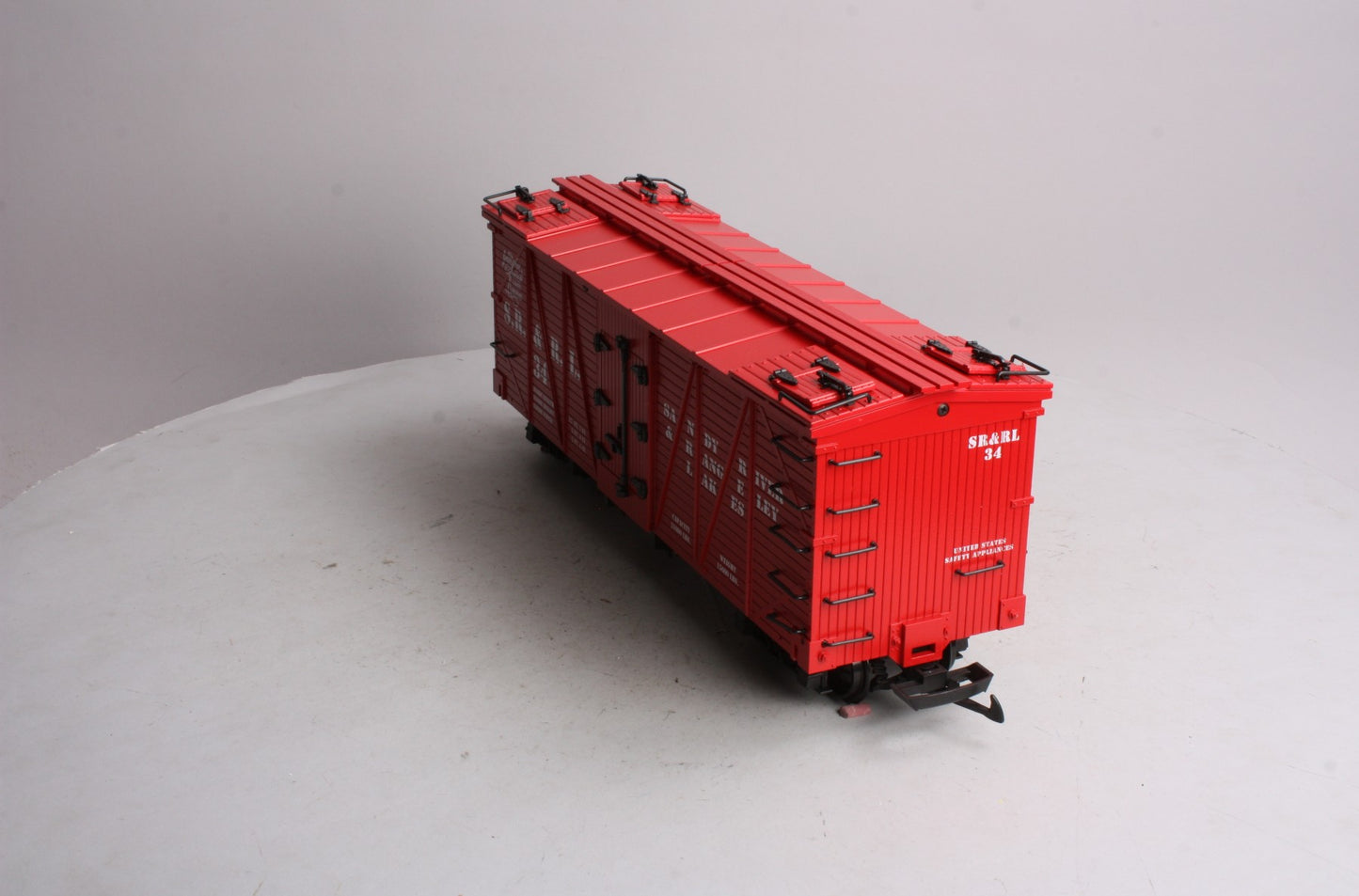 USA Trains R15014 G SR&RL Outside Braced Refrigerator Car #34