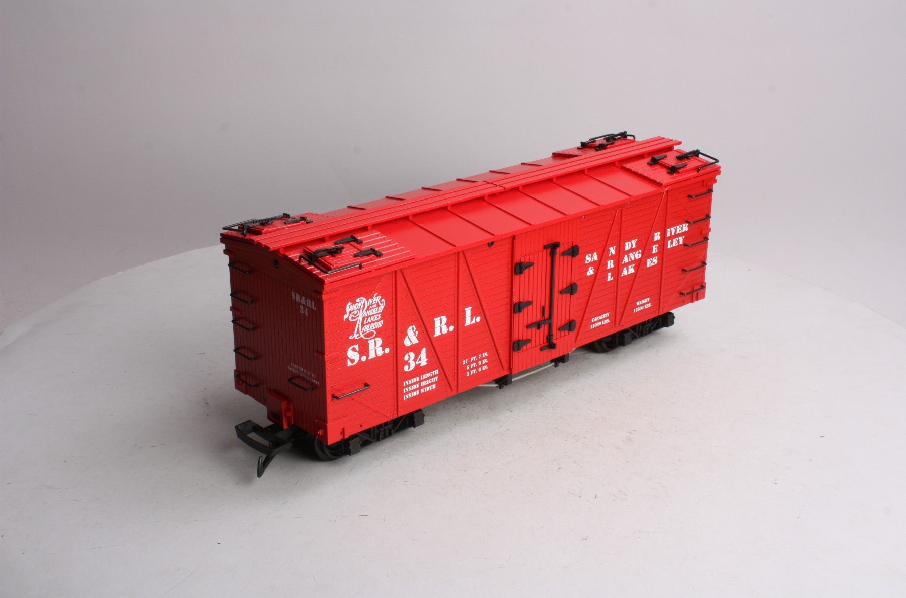 USA Trains R15014 G SR&RL Outside Braced Refrigerator Car #34