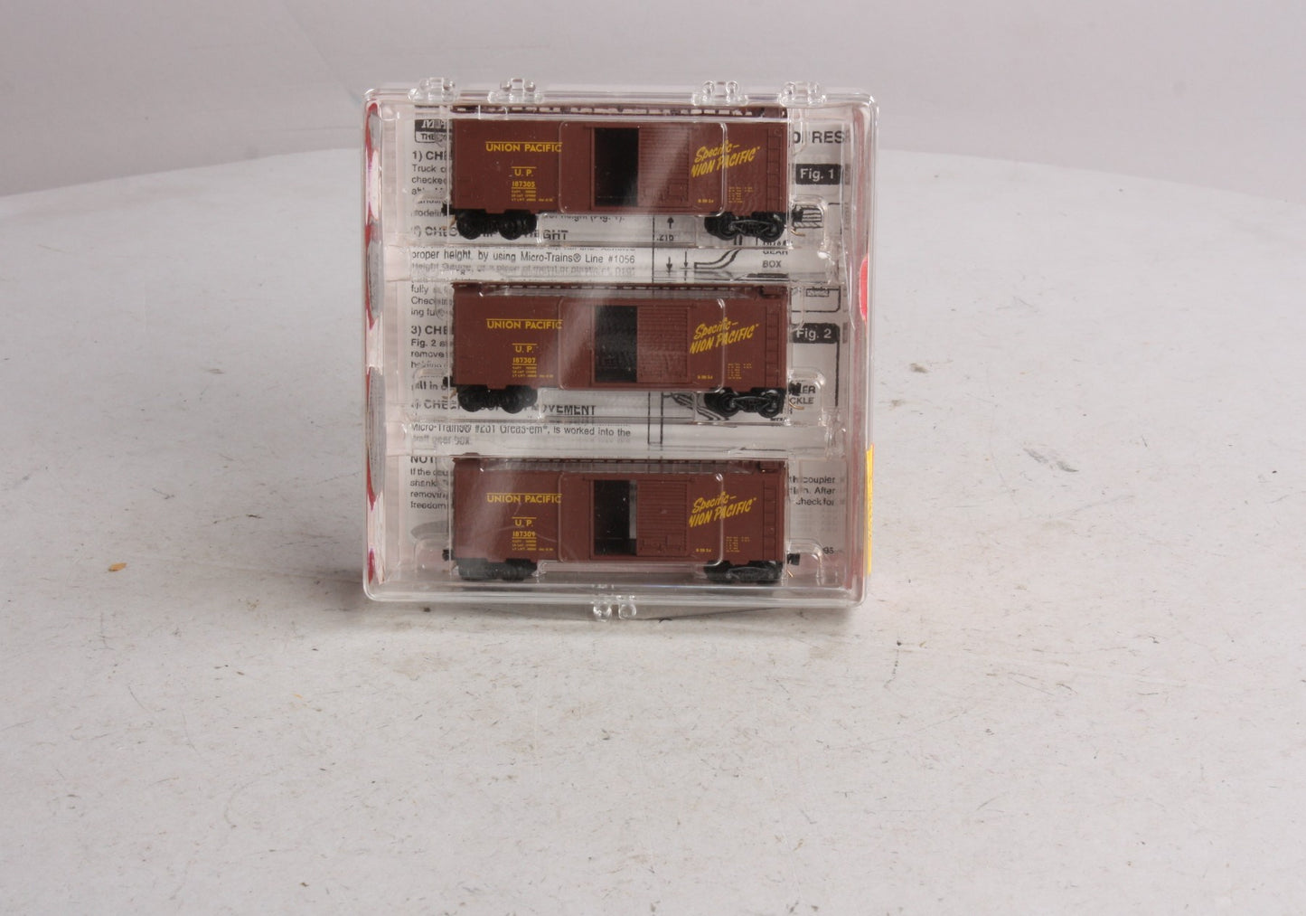 Micro-Trains 20286-2 N Union Pacific 40' Standard Single Door Boxcar (Set of 3)