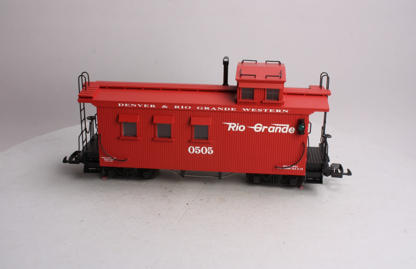 USA Trains R12001 G Denver & Rio Grande Western Lighted Caboose #0505