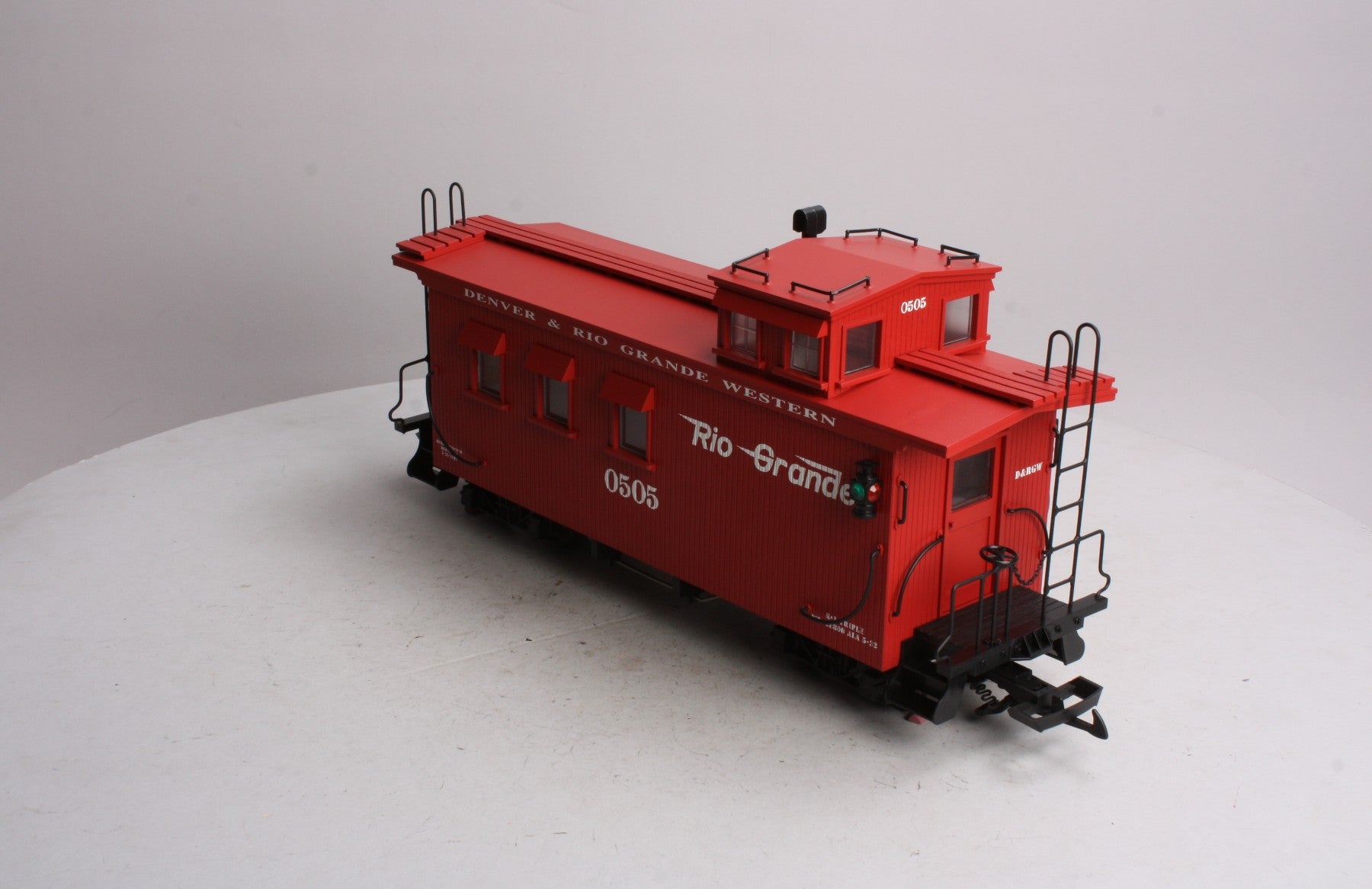 USA Trains R12001 G Denver & Rio Grande Western Lighted Caboose #0505