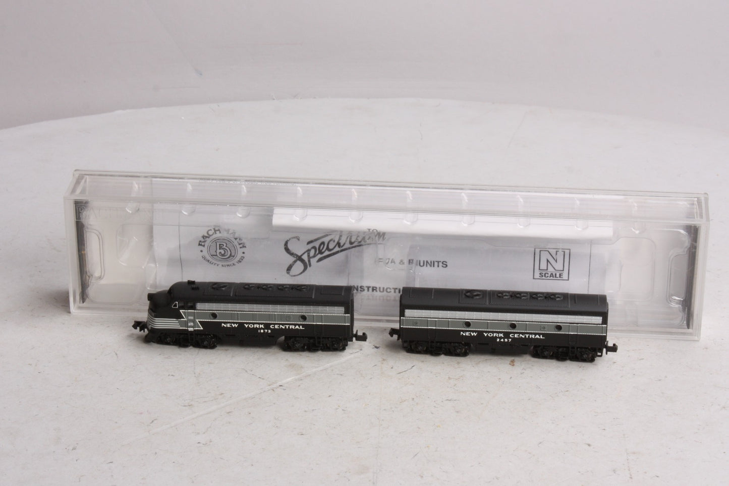 Bachmann 81254 N Scale New York Centrtal F-7 AB Diesel Set