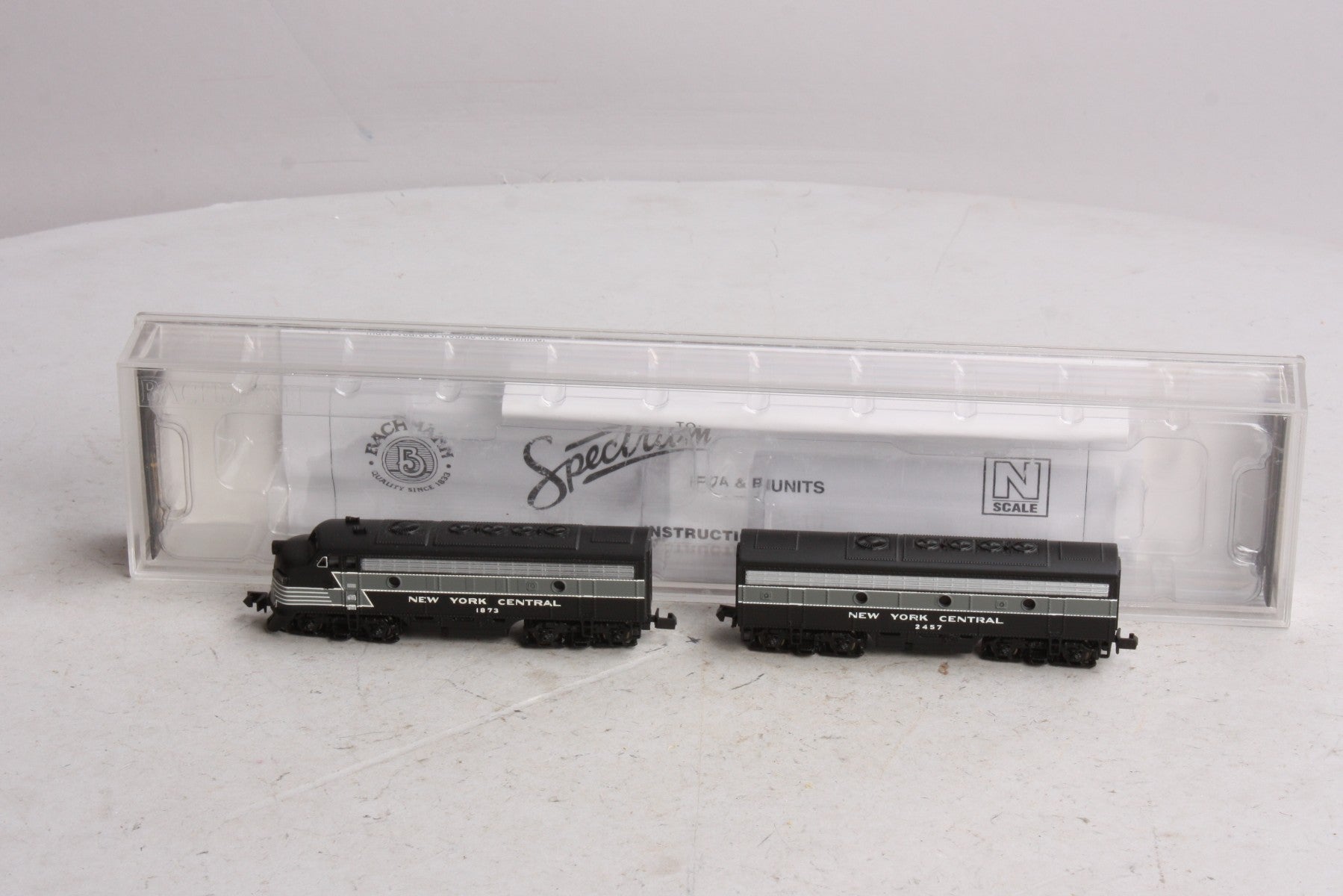 Bachmann 81254 N Scale New York Centrtal F-7 AB Diesel Set