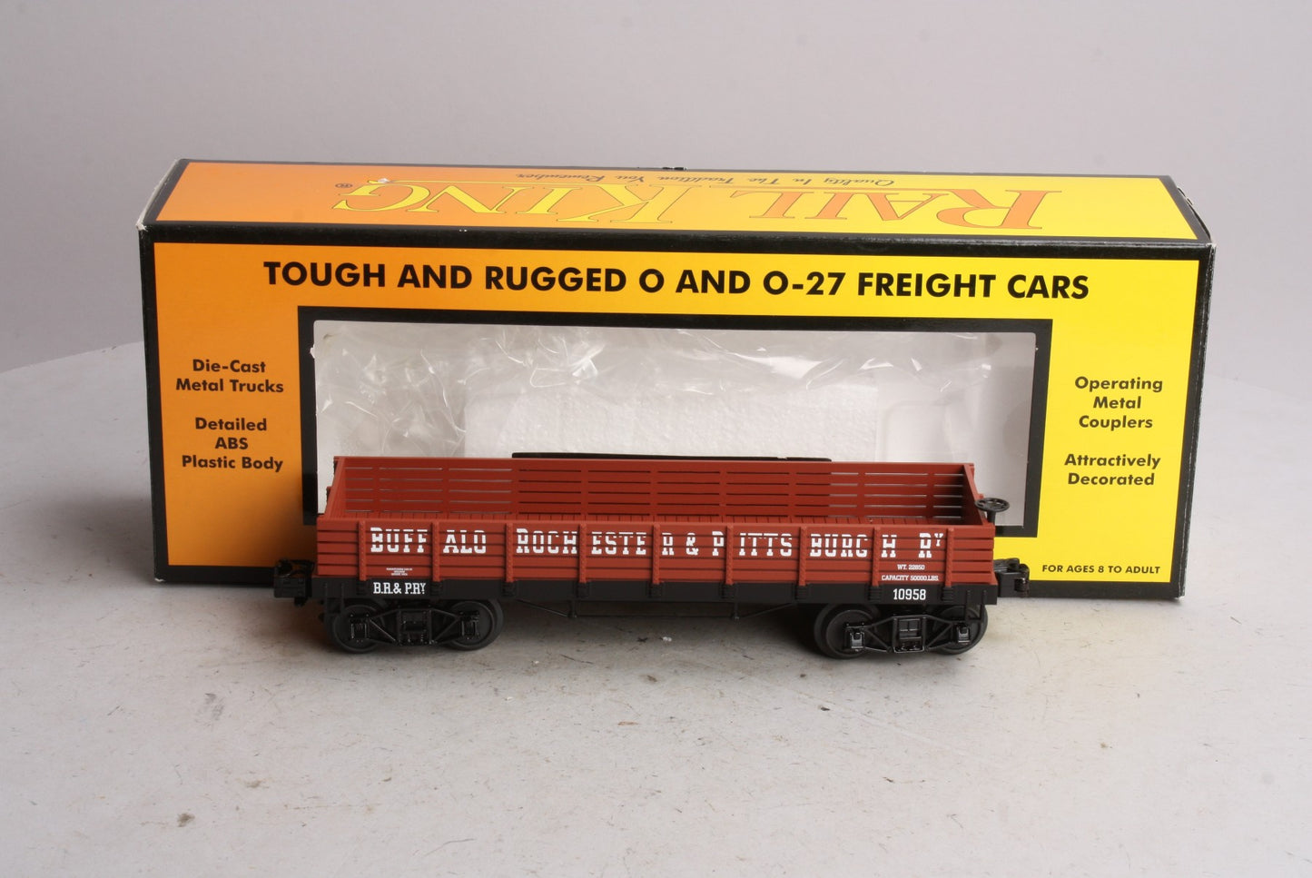 MTH 30-72020 Buffalo Rochester & Pittsburgh Gondola Car - 19th Century