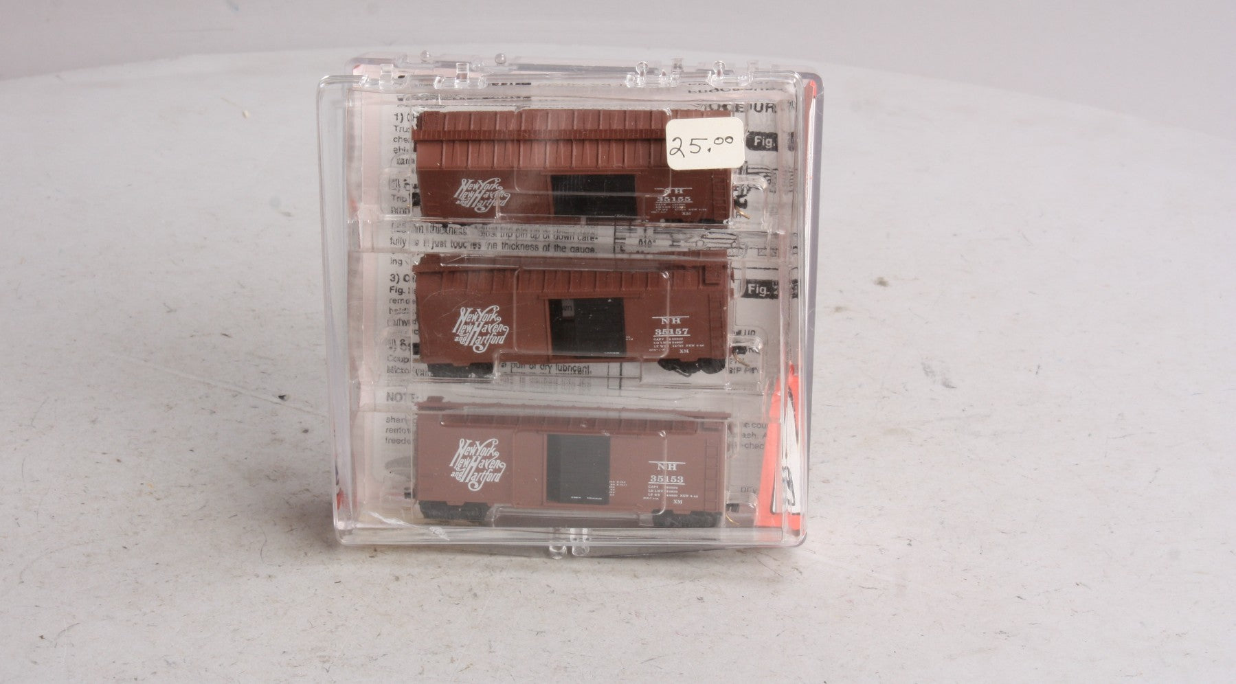 Micro-Trains 20029-2 N New York, New Haven, & Hartford 40' Boxcars (Set of 3)