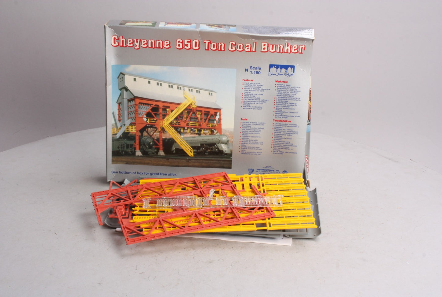 IHC 5300 N Scale Cheyenne 650 Coal Bunker Building Kit