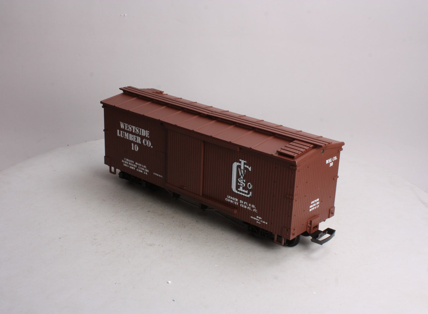 USA Trains 190411 G Westside Lumber Wood Box Car #10