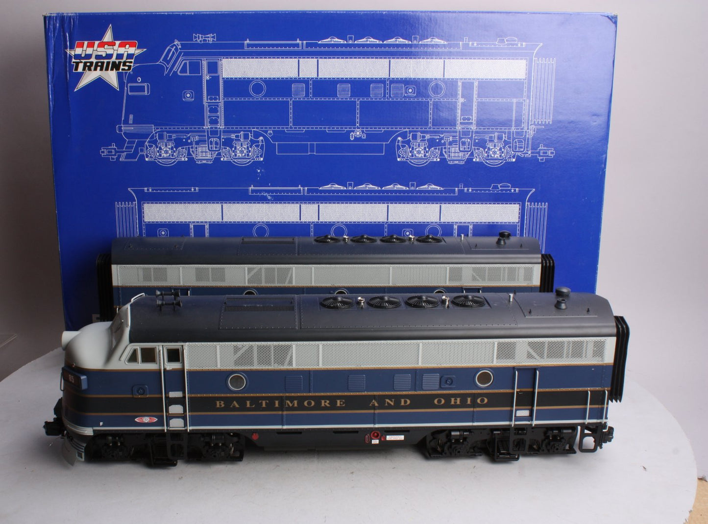 USA Trains 22251 G Baltimore & Ohio F-3 AB Diesel Locomotive Set