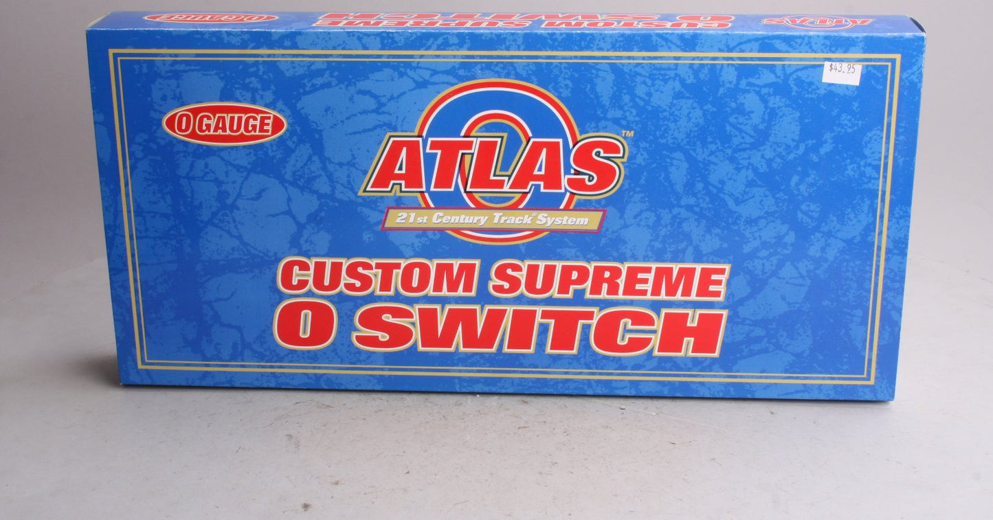 Atlas 6072 O O72 Nickel Silver Left Hand Remote Switch Turnout