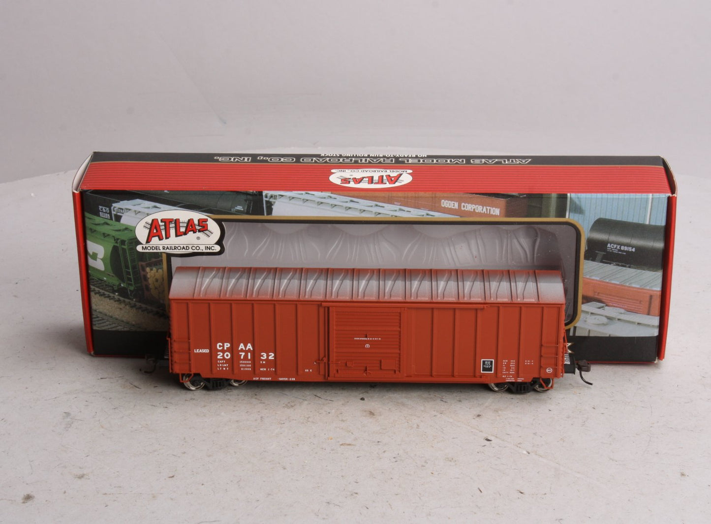 Atlas 1358-1 HO Canadian Pacific 50' Precision Design Rib-side Box Car #207132