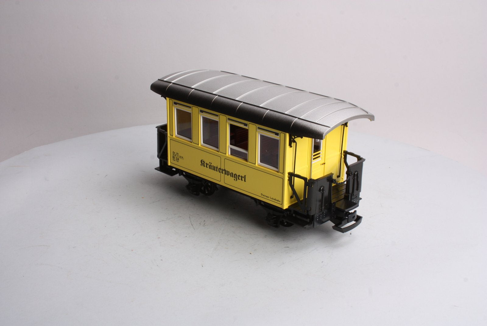 LGB 34074 Yellow Stainzer Lokalbahn Flascherlzug Car