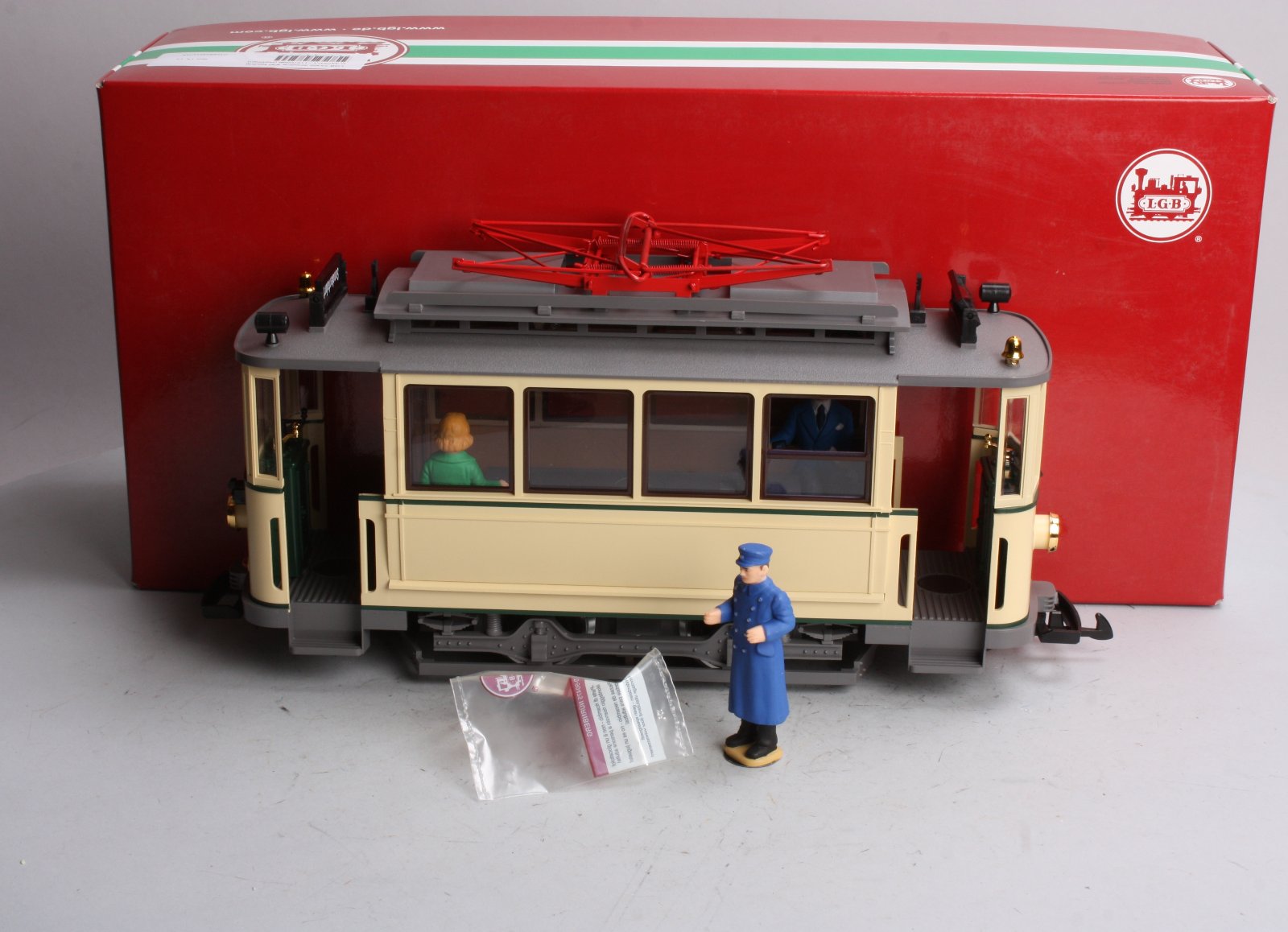LGB 23355 G Scale Sonderfahrt Streetcar #30 Neutral