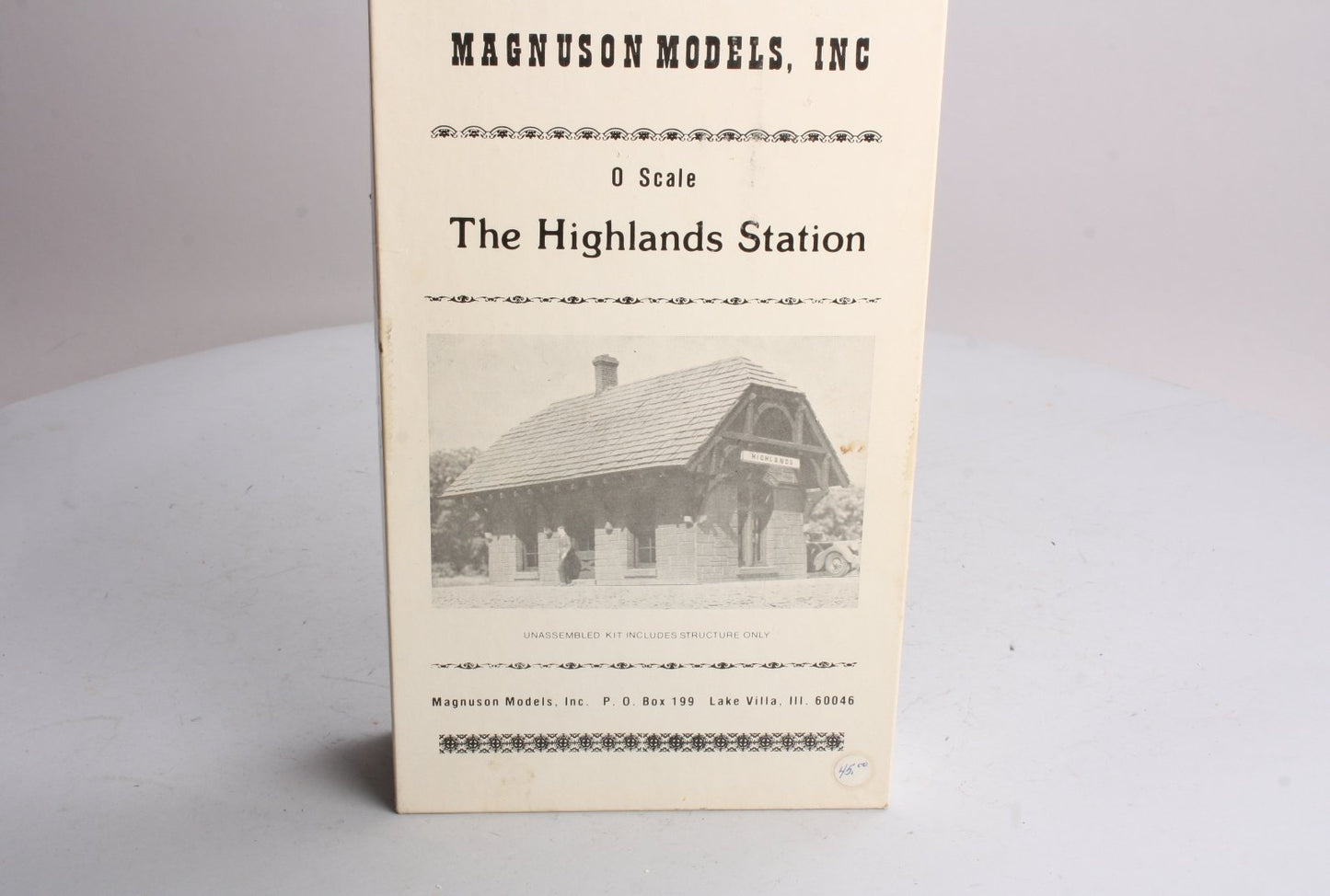 Magnuson Models M516 O Scale The Highlands Station Stucture Kit