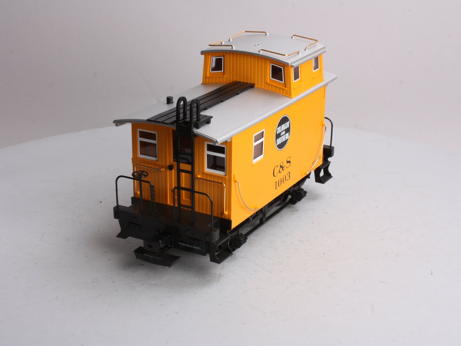 LGB 43650 G Scale Colorado & Southern Short Yellow Caboose #1003