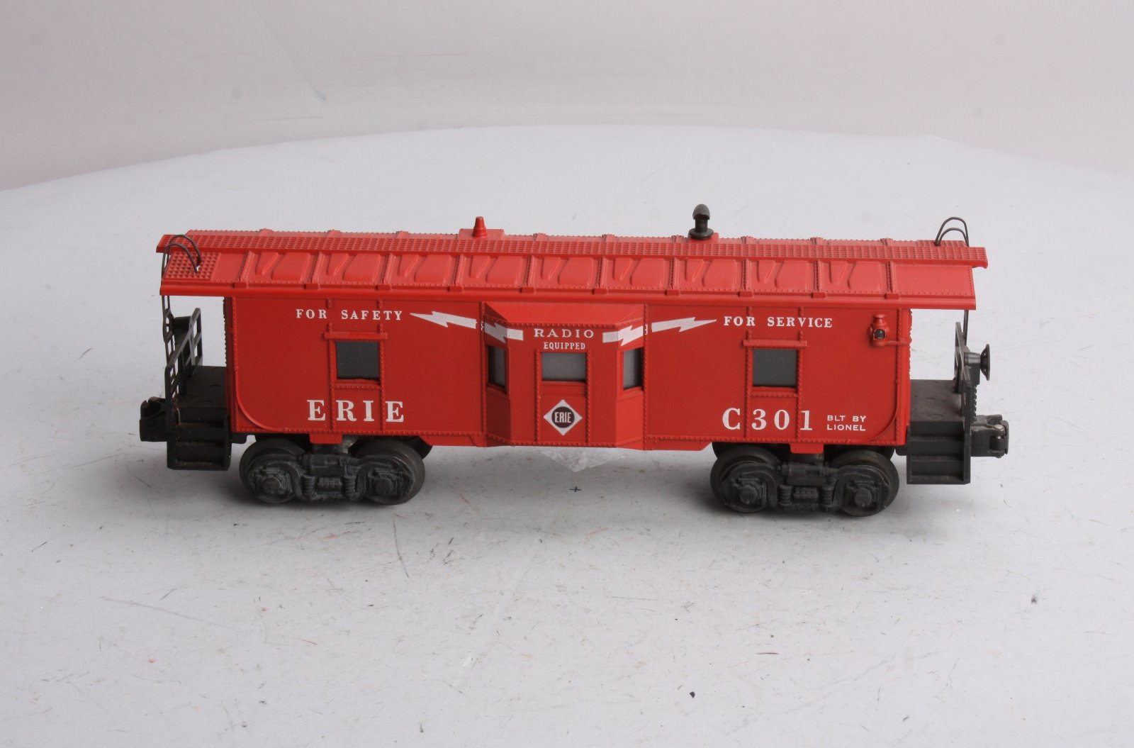 Lionel 6517-75 Vintage O Erie Bay Window Caboose