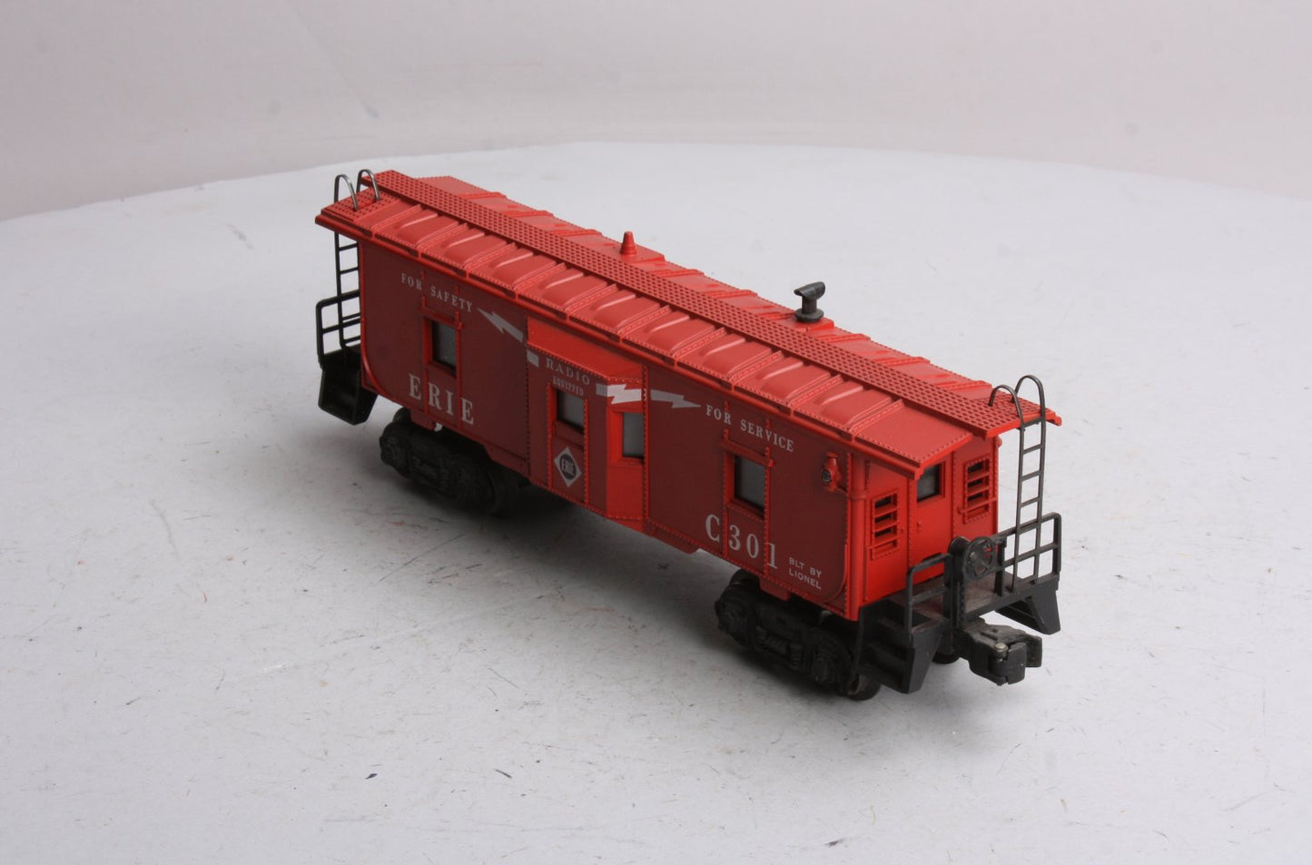 Lionel 6517-75 Vintage O Erie Bay Window Caboose