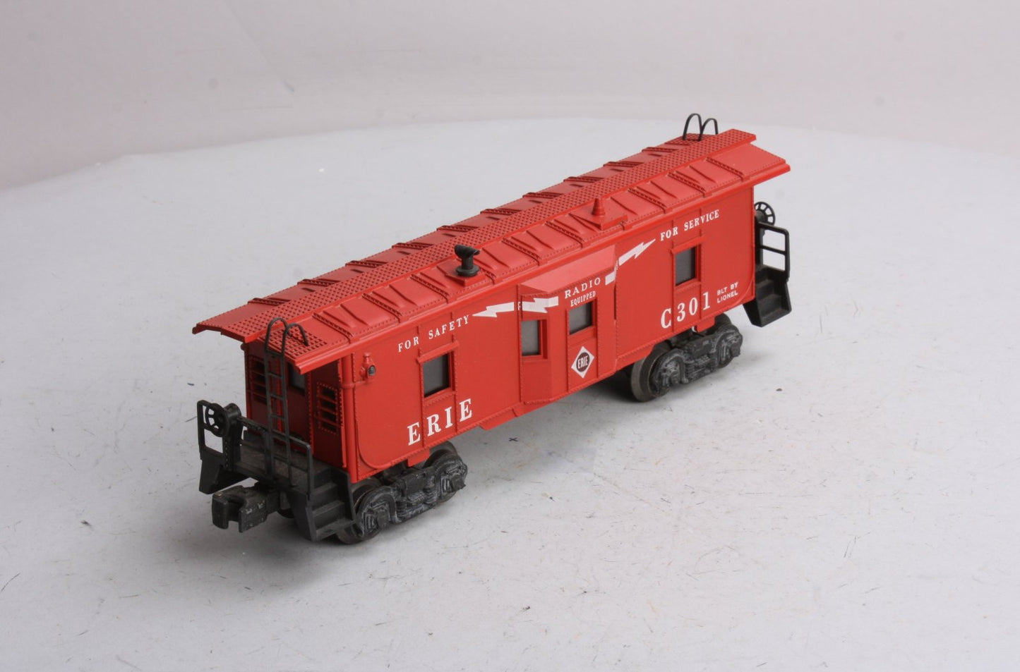 Lionel 6517-75 Vintage O Erie Bay Window Caboose