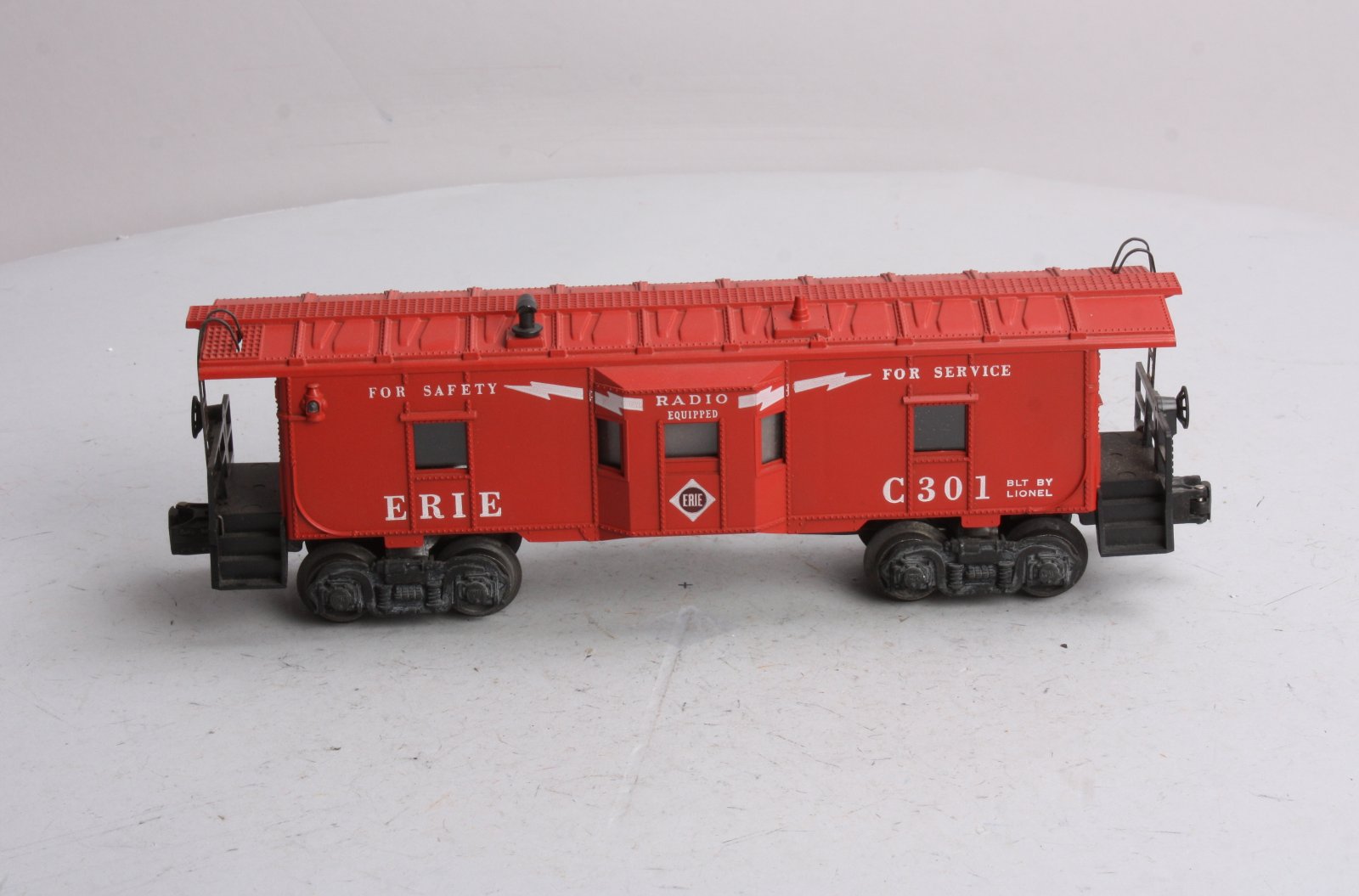 Lionel 6517-75 Vintage O Erie Bay Window Caboose
