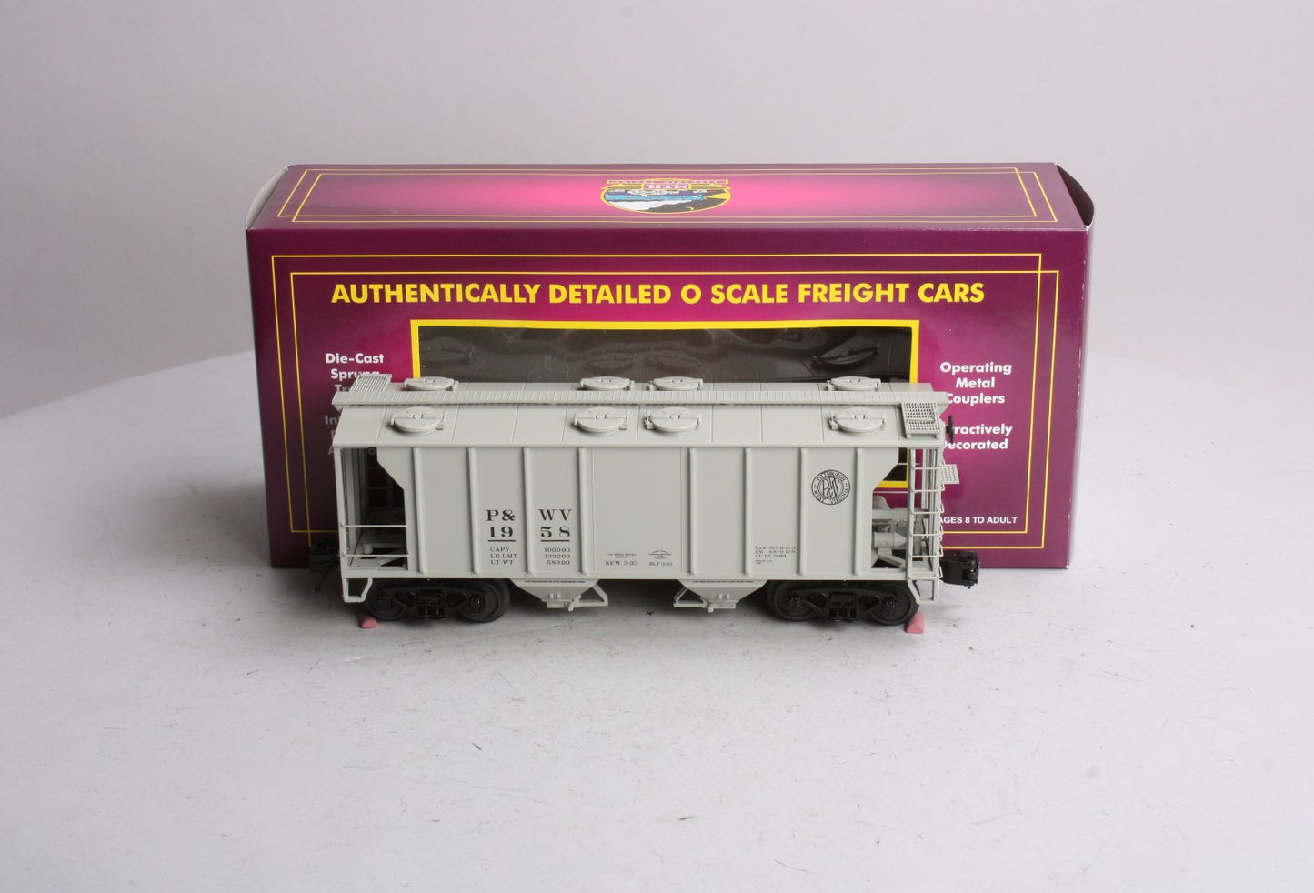 MTH 20-97220 Pittsburgh & West Virginia Ps-2 Hopper Car #1958