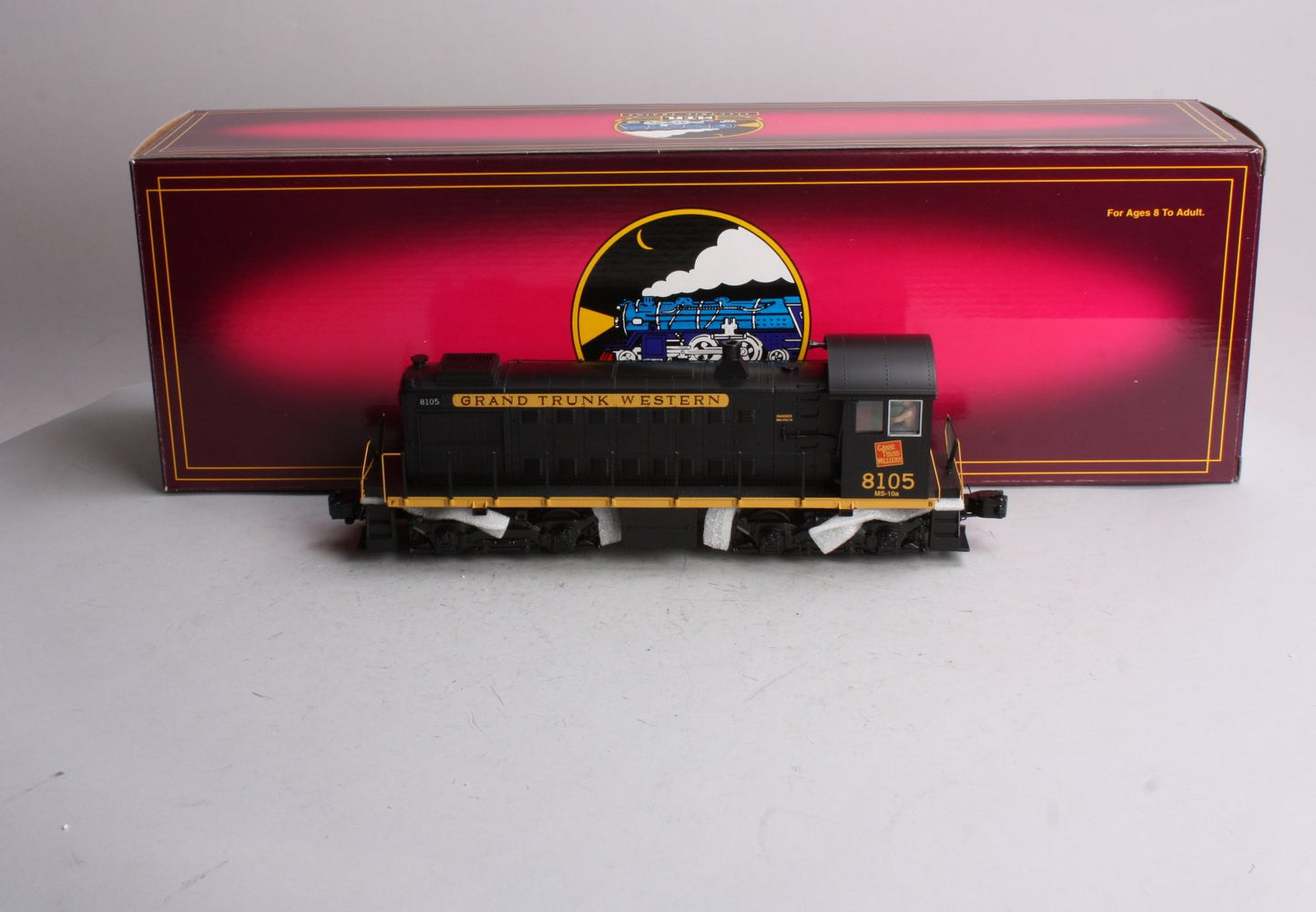 MTH 20-2794-3 Grand Trunk Western Alco S-2 Non-Powered Diesel Switcher #8105