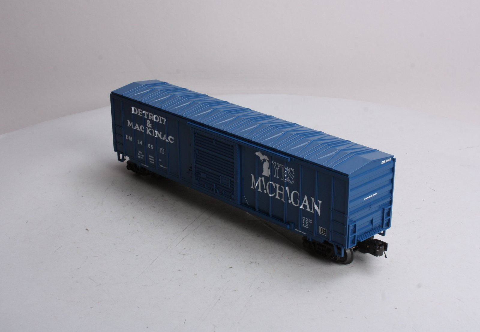 MTH 20-93506 O Detroit & Mackinac 50' Single Door Boxcar #2465